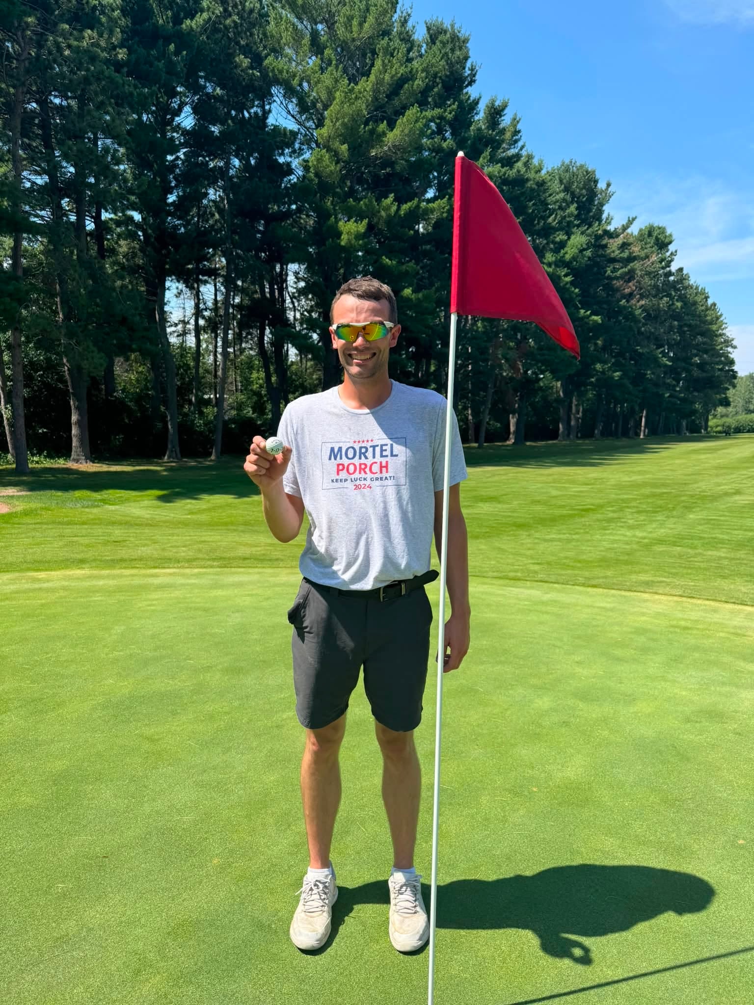 Aage Rovney — Hole in One on Hole 18