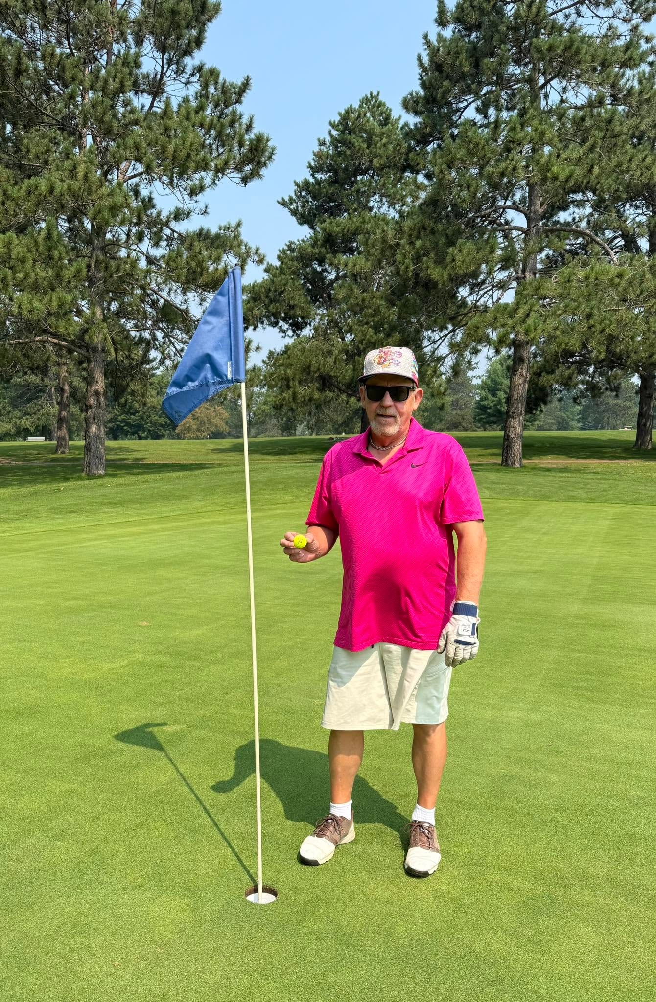 Jim Johnson — Hole in One on Hole 9