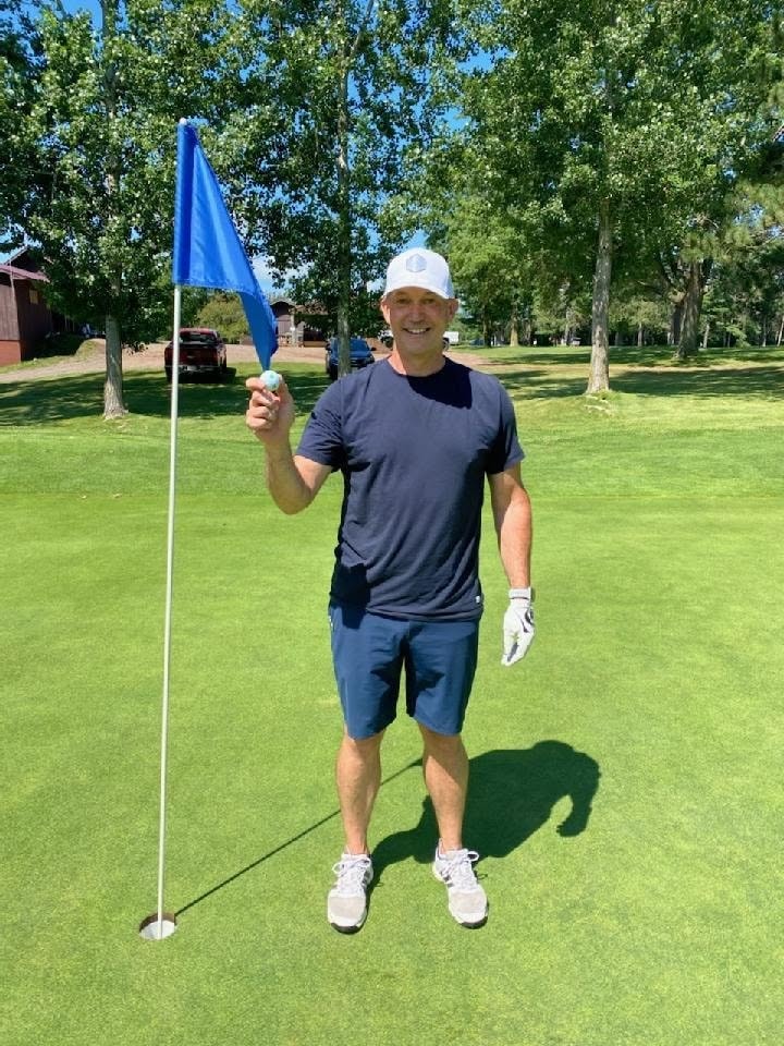 Pat Peschel — Hole in One on Hole 9