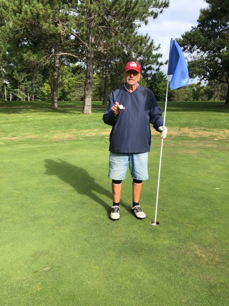 Ron Pitts — Hole in One on Hole 9